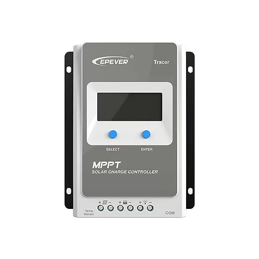 Regulador de carga solar de tipo MPPT de la marca Epever modelo 3210AN